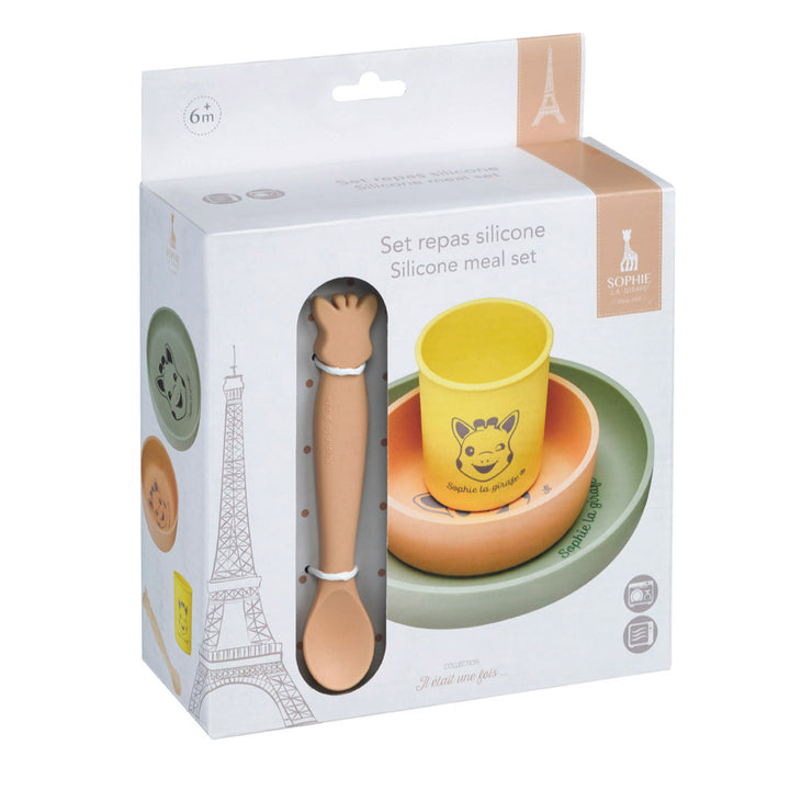 Sophie la girafe Silicone Meal Set