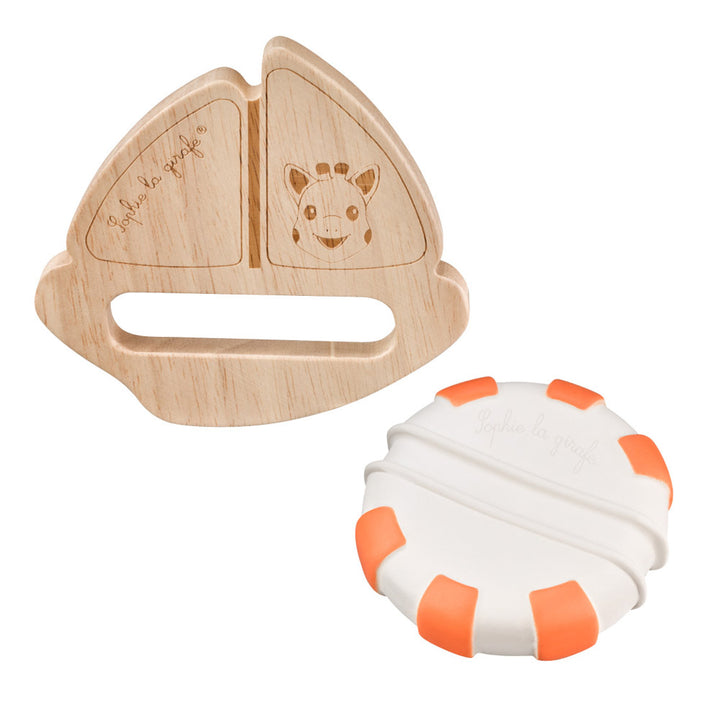 Sophie la girafe So’pure Rubber & Wood Boat