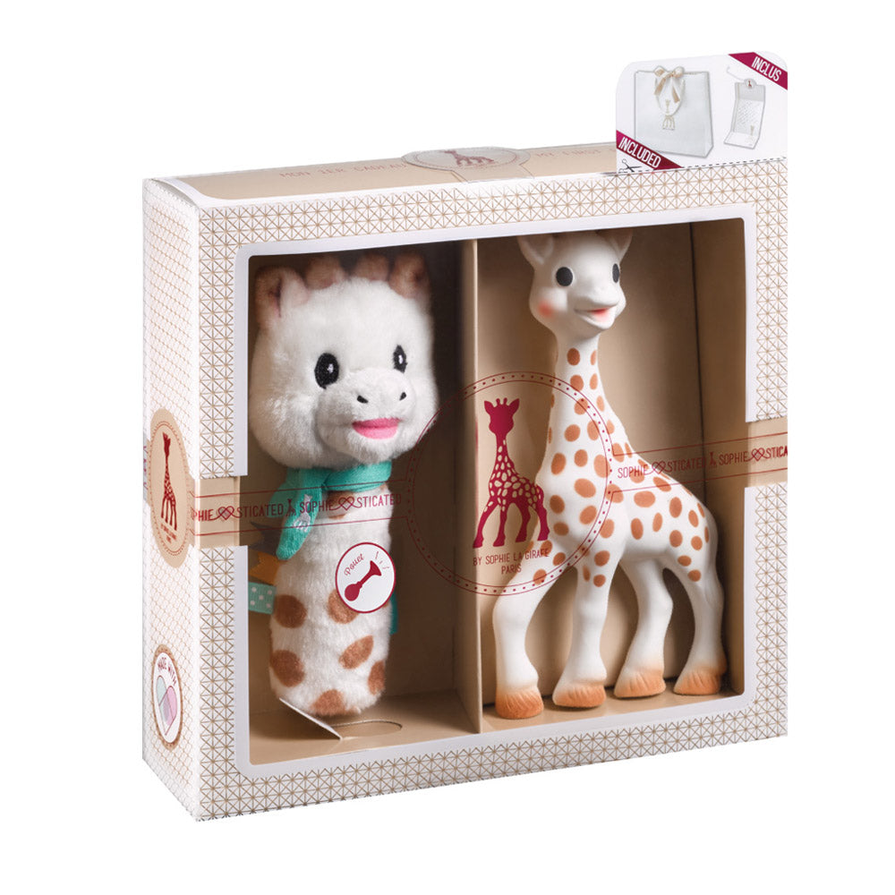 Sophie la girafe Sophiesticated Pouet Rattle Set