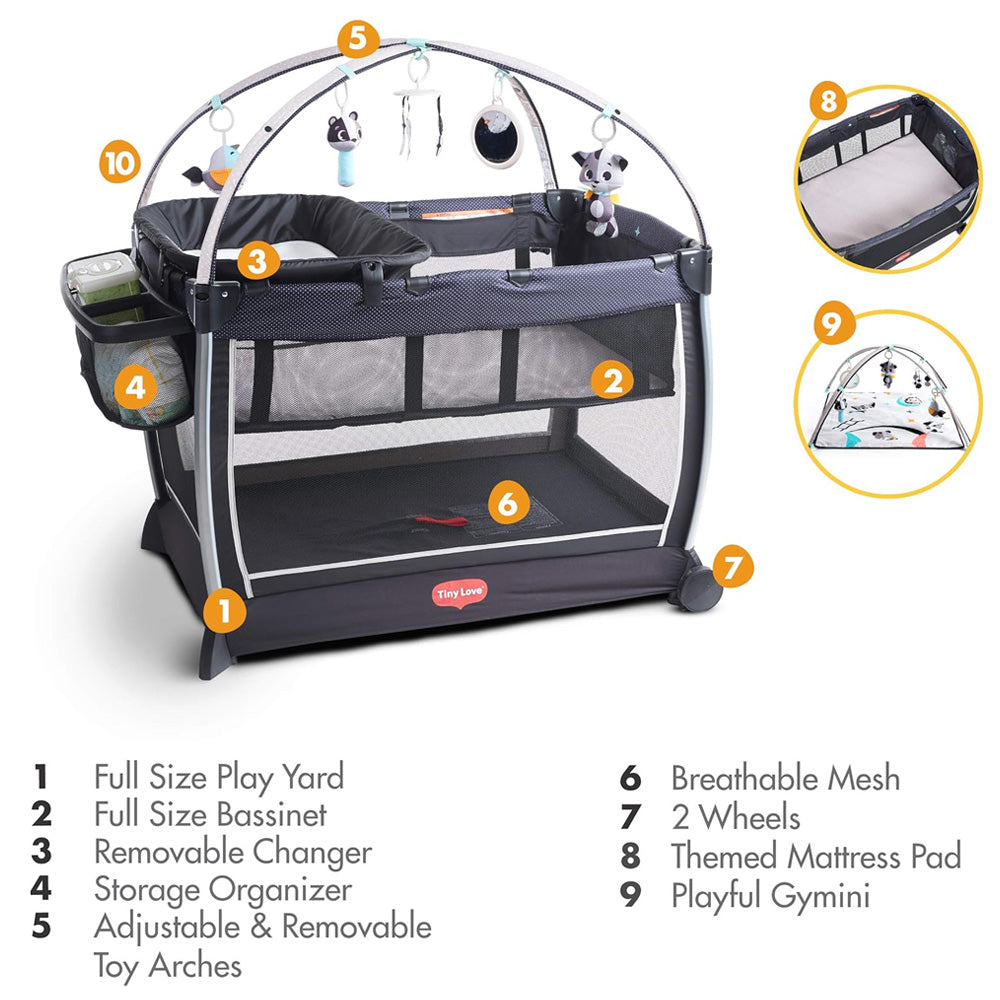 Tiny Love Deluxe 6-in-1 Here I Grow Activity Play Yard – Jarrons & Co.