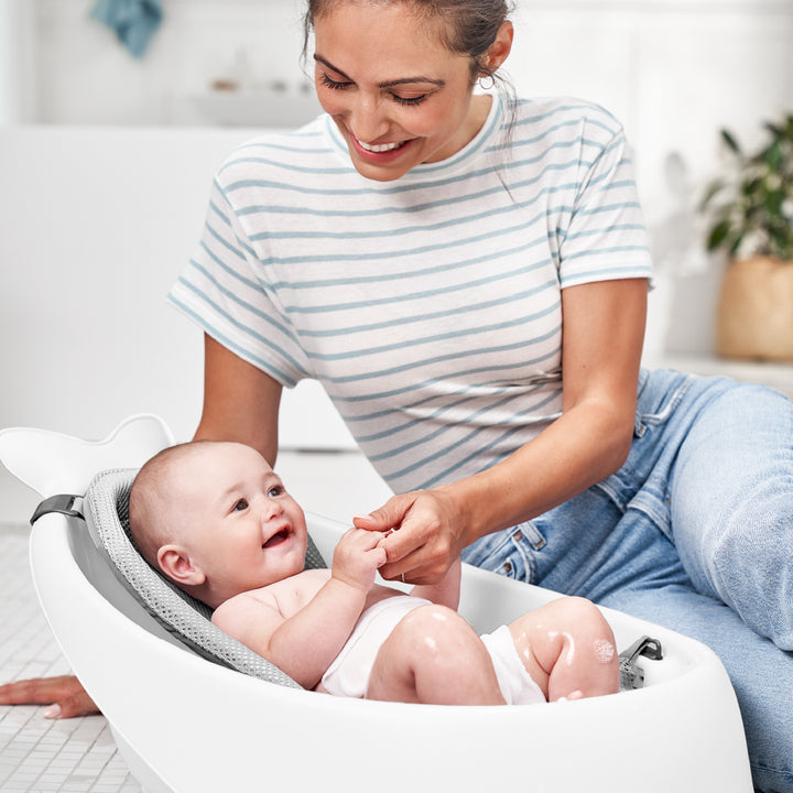 Skip Hop MOBY® Smart Sling™ 3-Stage Tub - Blue / Grey / White