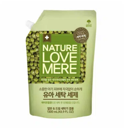 Nature Love Mere Laundry Detergent & Softener | Mung Bean