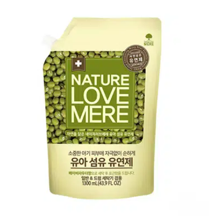 Nature Love Mere Laundry Detergent & Softener | Mung Bean
