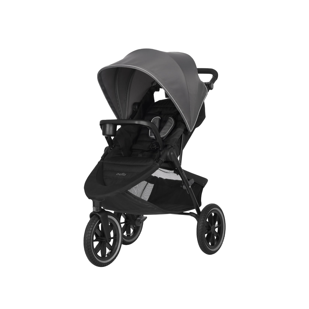 Evenflo Folio3 Stroll & Jog Travel System with LiteMax 35 Infant Car Seat