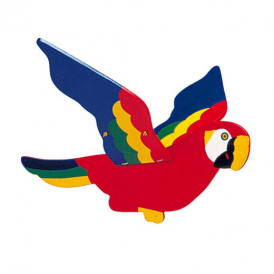 GOKI SWINGING ANIMAL MOBILE - PARROT