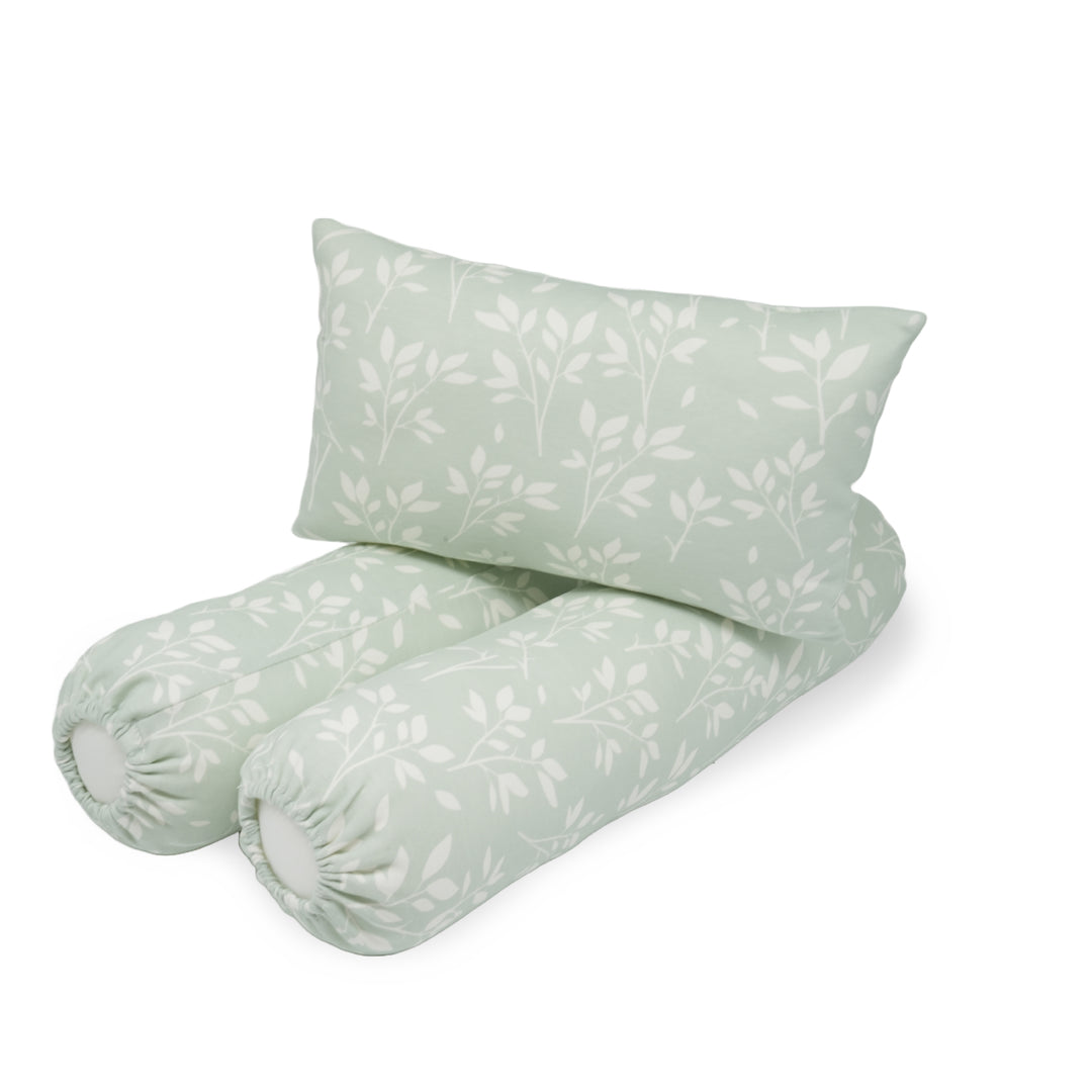 HAPPY COT BABY PILLOW & BOLSTER SET - GRASS