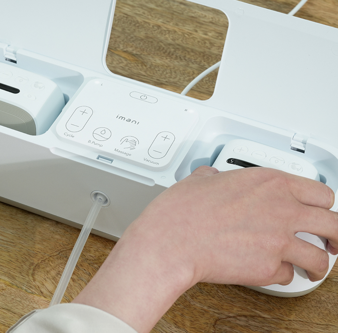 imani iBox Pro 2-in-1 Electrical Breast Pump (Hospital Grade + Wearable)