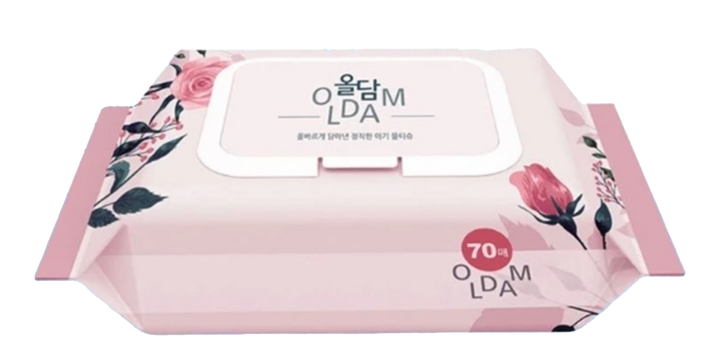 OLDAM Anti Bacterial Wipes | Carton Deal 70pcs x 9 packs | Contains Ethanol Kills 99.9% Germs