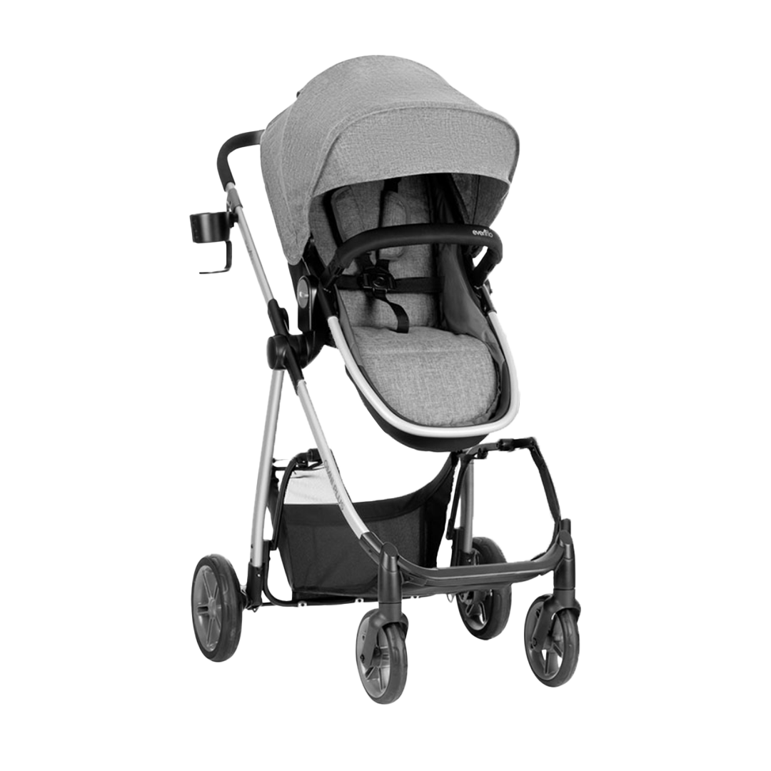 Evenflo OMNI+ Modular Travel System with LiteMax Rear-Facing Infant Car Seat
