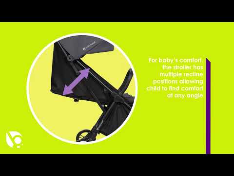 Baby Trend Gravity Plus Stroller - Prime Black