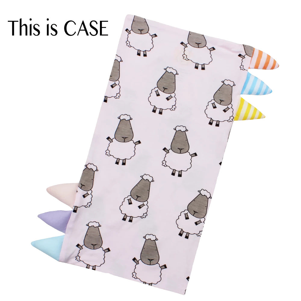MooMooKow Baa Baa Sheepz® Bamboo Bed Time Buddy™ Case - Big Sheepz S (30 x 13 cm)