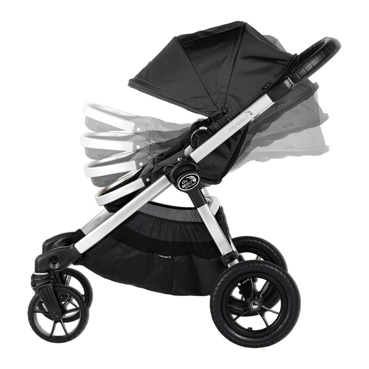 Baby Jogger City Select® Stroller - Ruby / Onyx / Black