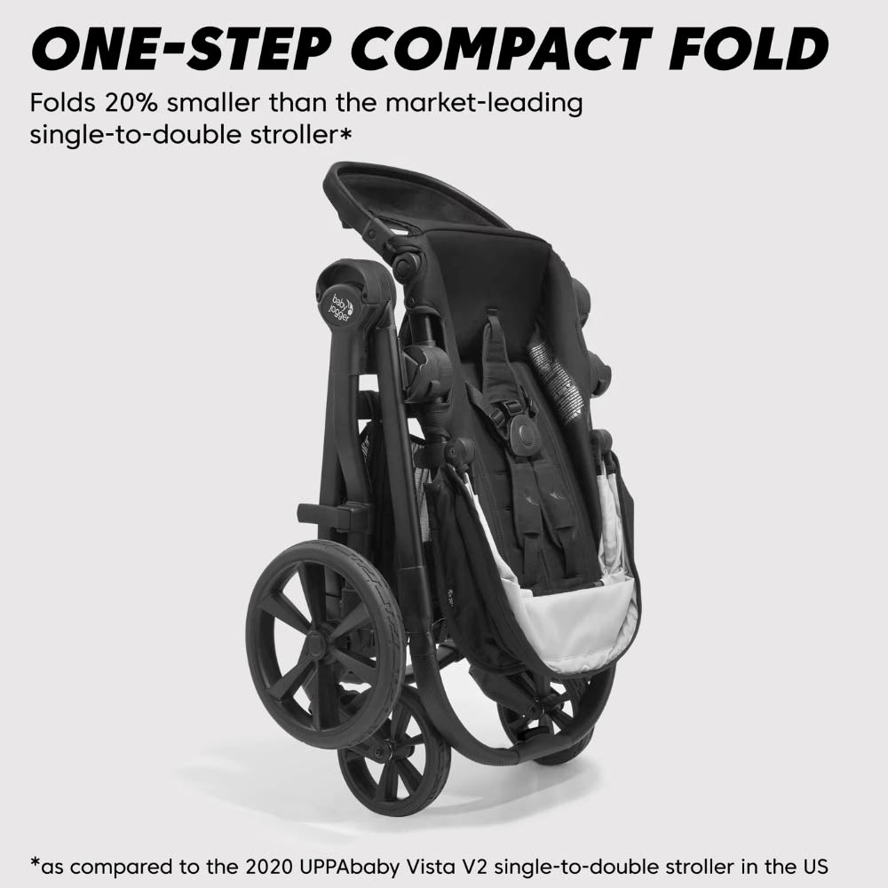 City select double outlet stroller recline