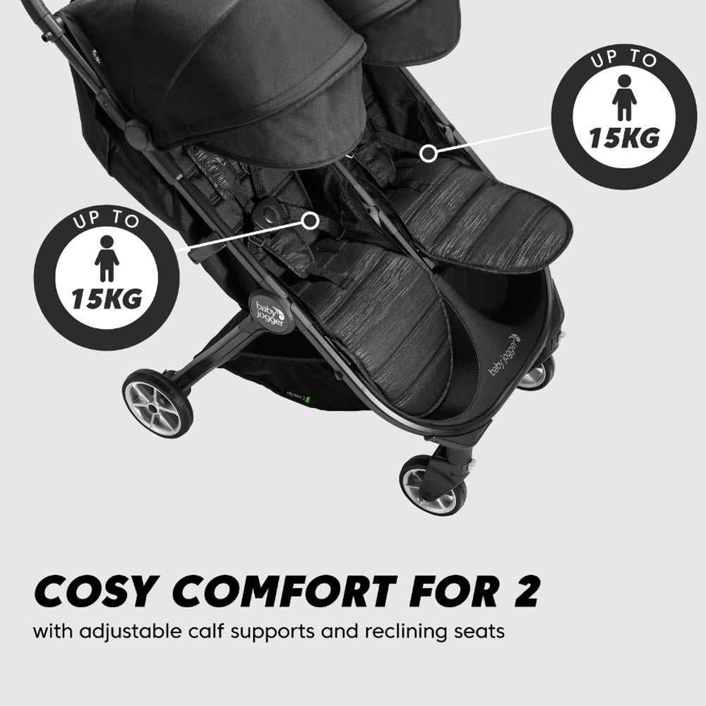 Baby jogger city shop tour 2 double jet