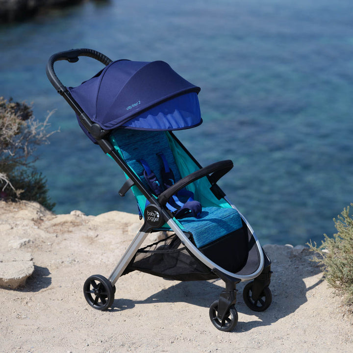 Baby Jogger® City Tour™ 2 Stroller Limited Edition - Coastal [FREE BELLY BAR, RAIN COVER & TRAVEL BAG]