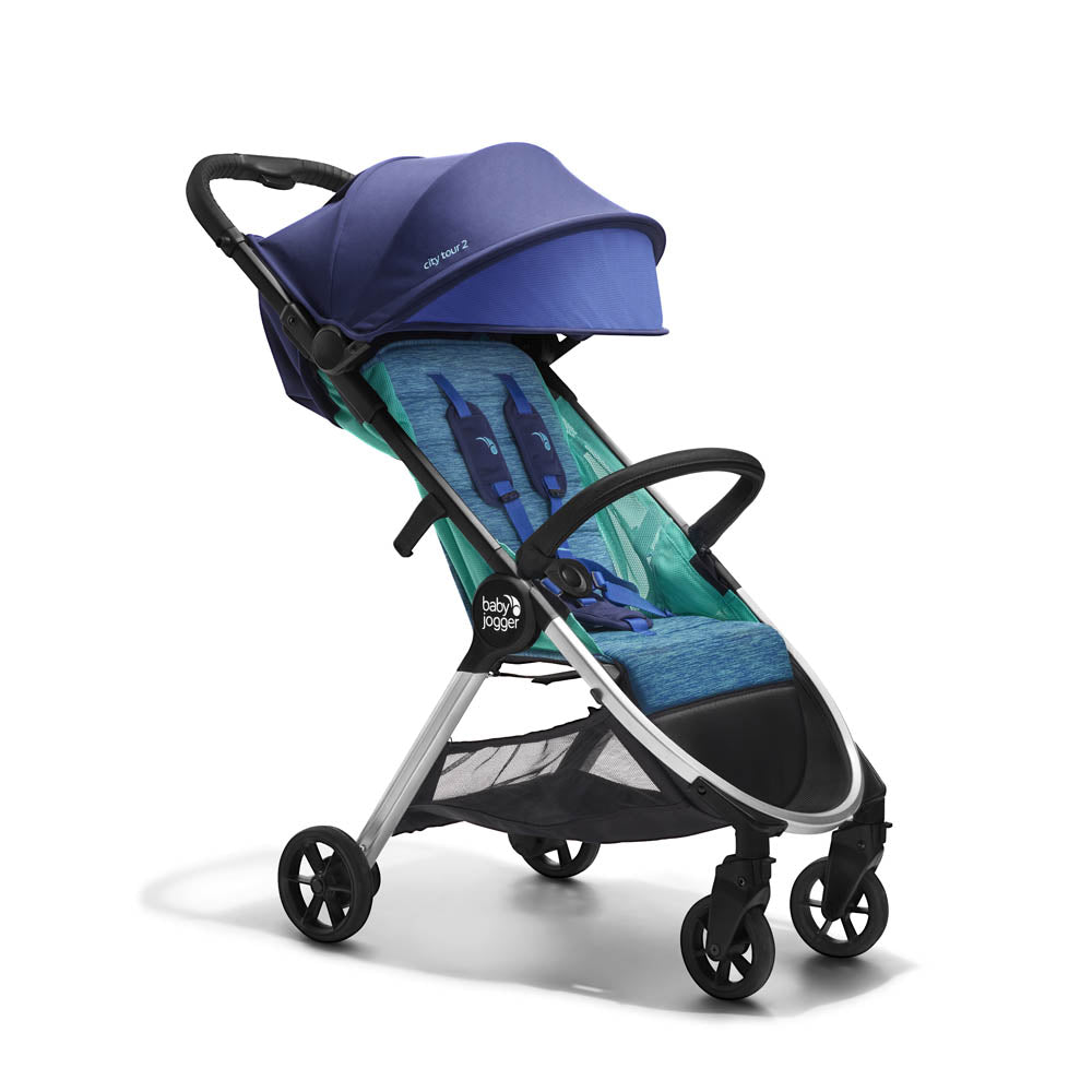 Baby Jogger® City Tour™ 2 Stroller Limited Edition - Coastal [FREE BELLY BAR, RAIN COVER & TRAVEL BAG]