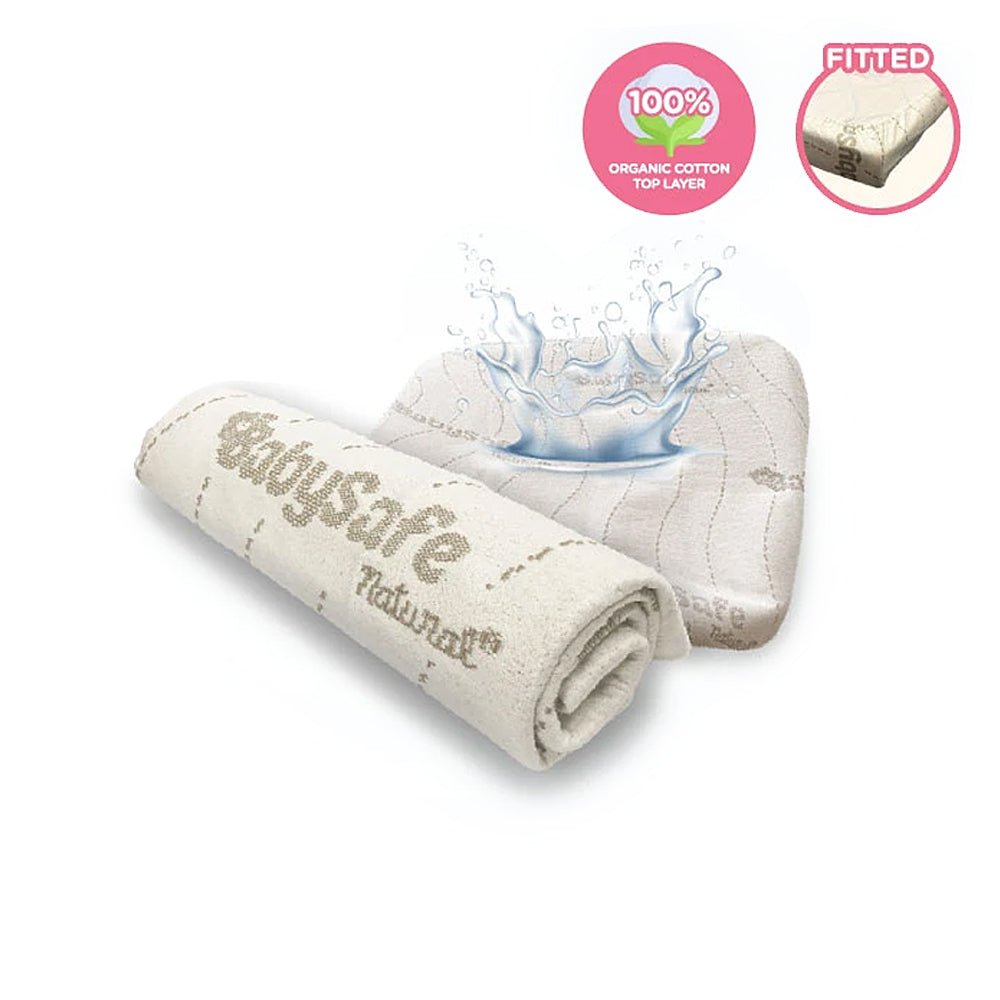 BabySafe Waterproof Mattress Fitted Protector