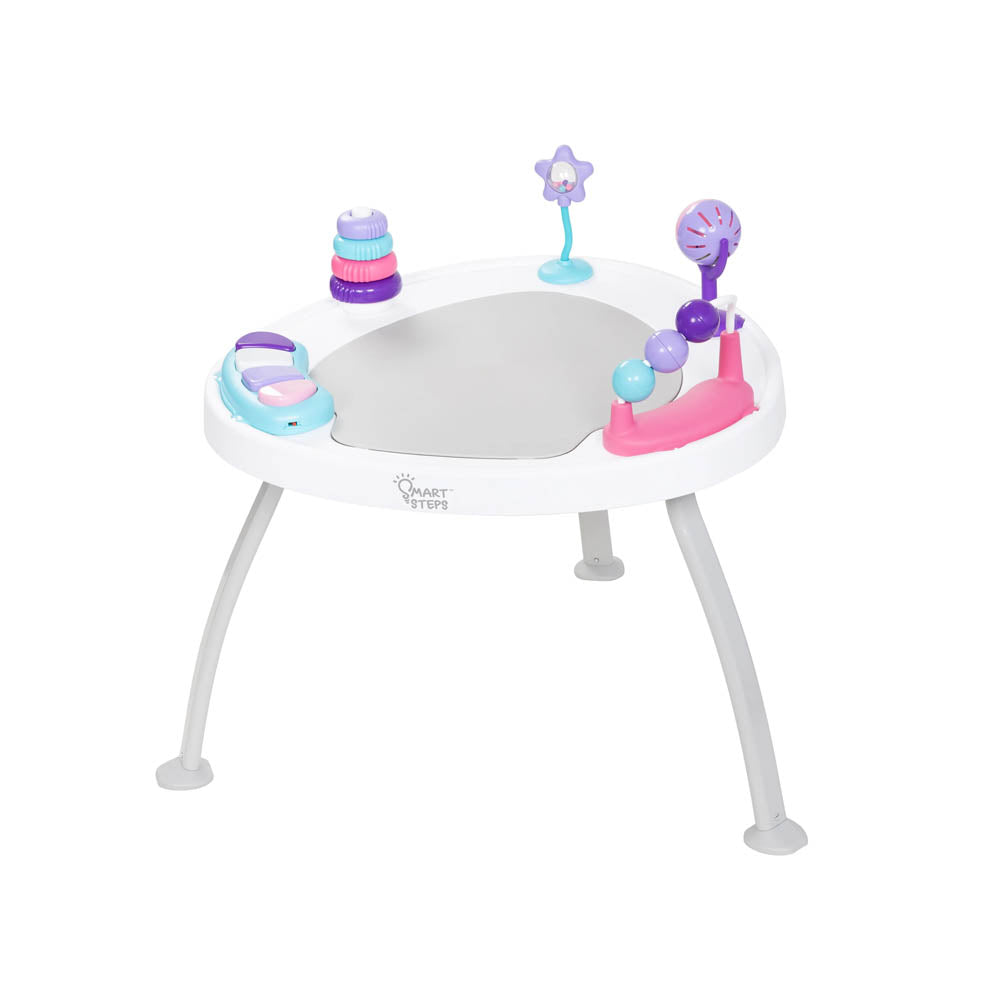 Baby Trend Smart Steps  Bounce N' Play 3-in-1 Activity Center - Harmony Pink (Online Exclusive)