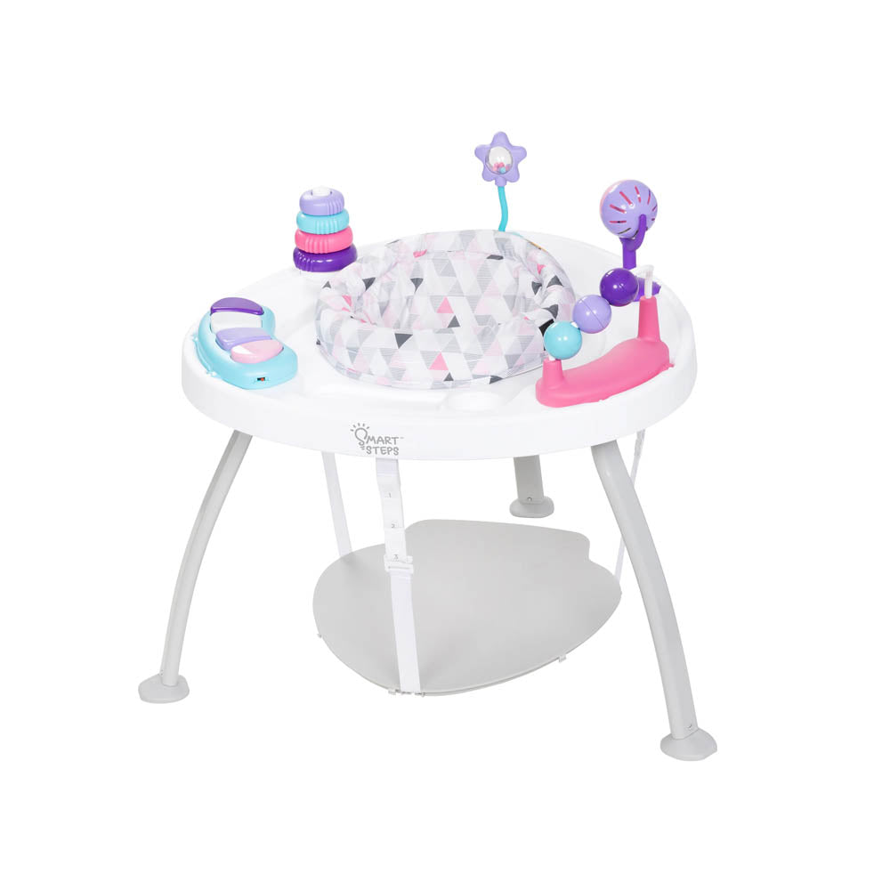 Baby Trend Smart Steps  Bounce N' Play 3-in-1 Activity Center - Harmony Pink (Online Exclusive)