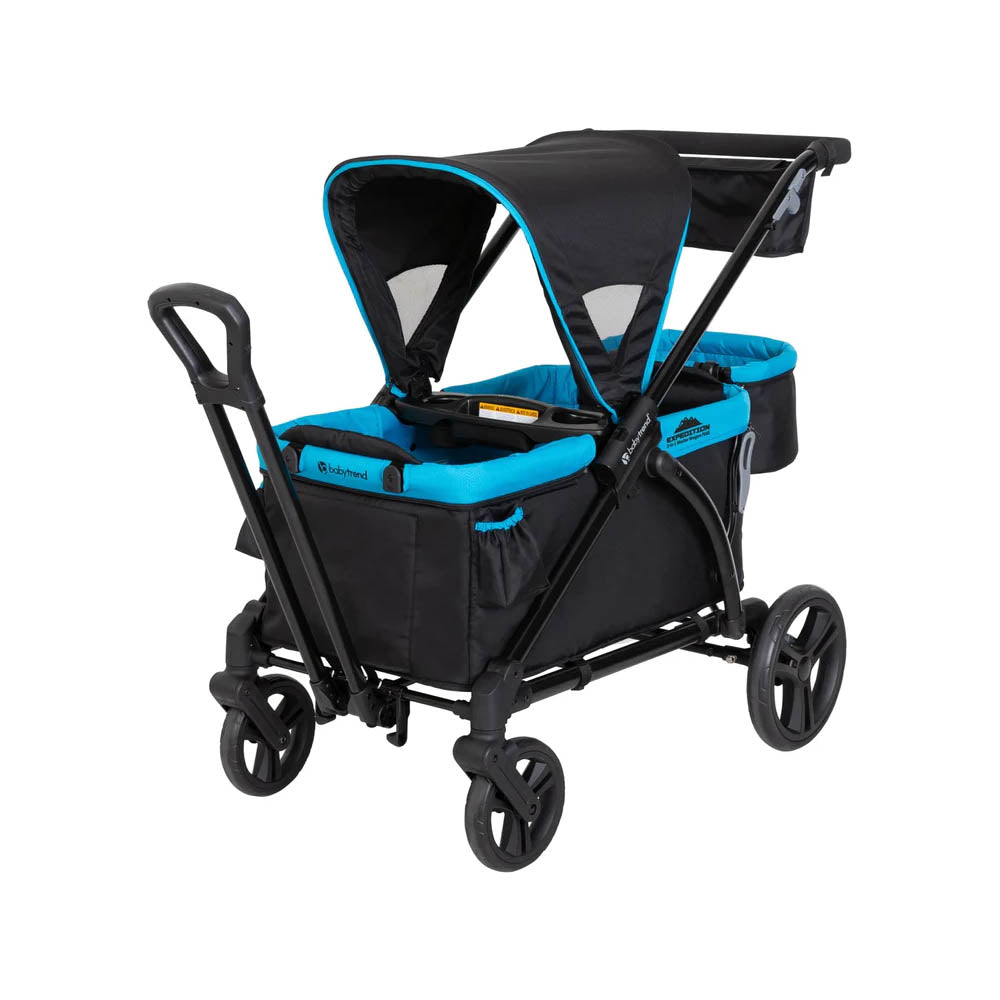 Baby Trend Expedition® 2-in-1 Stroller Wagon PLUS - Ultra Marine / Ultra Grey / Ultra Black (Online Exclusive)