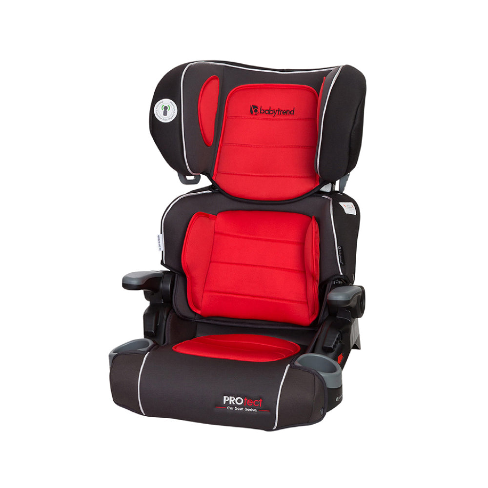 Baby Trend PROtect Car Seat Series Yumi® 2-in-1 Folding Booster Seat - Riley / Salsa (Online Exclusive)