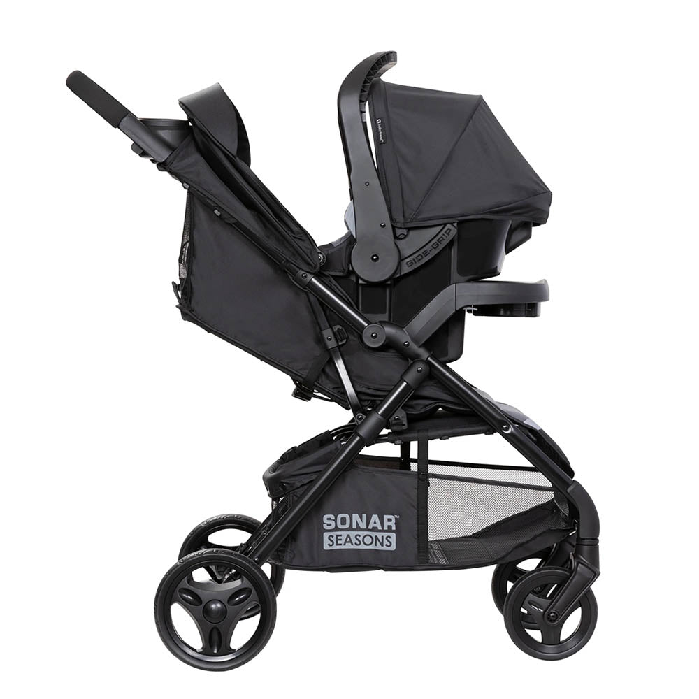 Baby Trend® Sonar Seasons Stroller Travel System - Journey Black