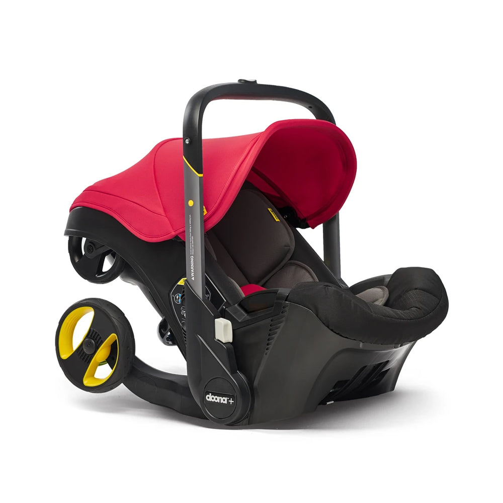Doona+ Plus Infant Car Seat Stroller - Flame Red