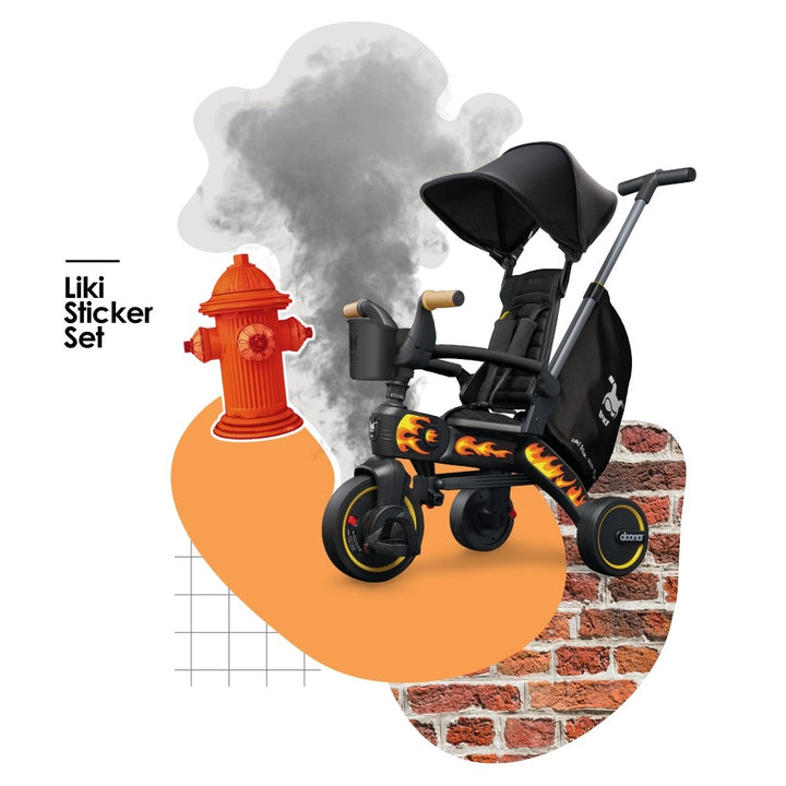 Doona Liki Sticker Set - Flames