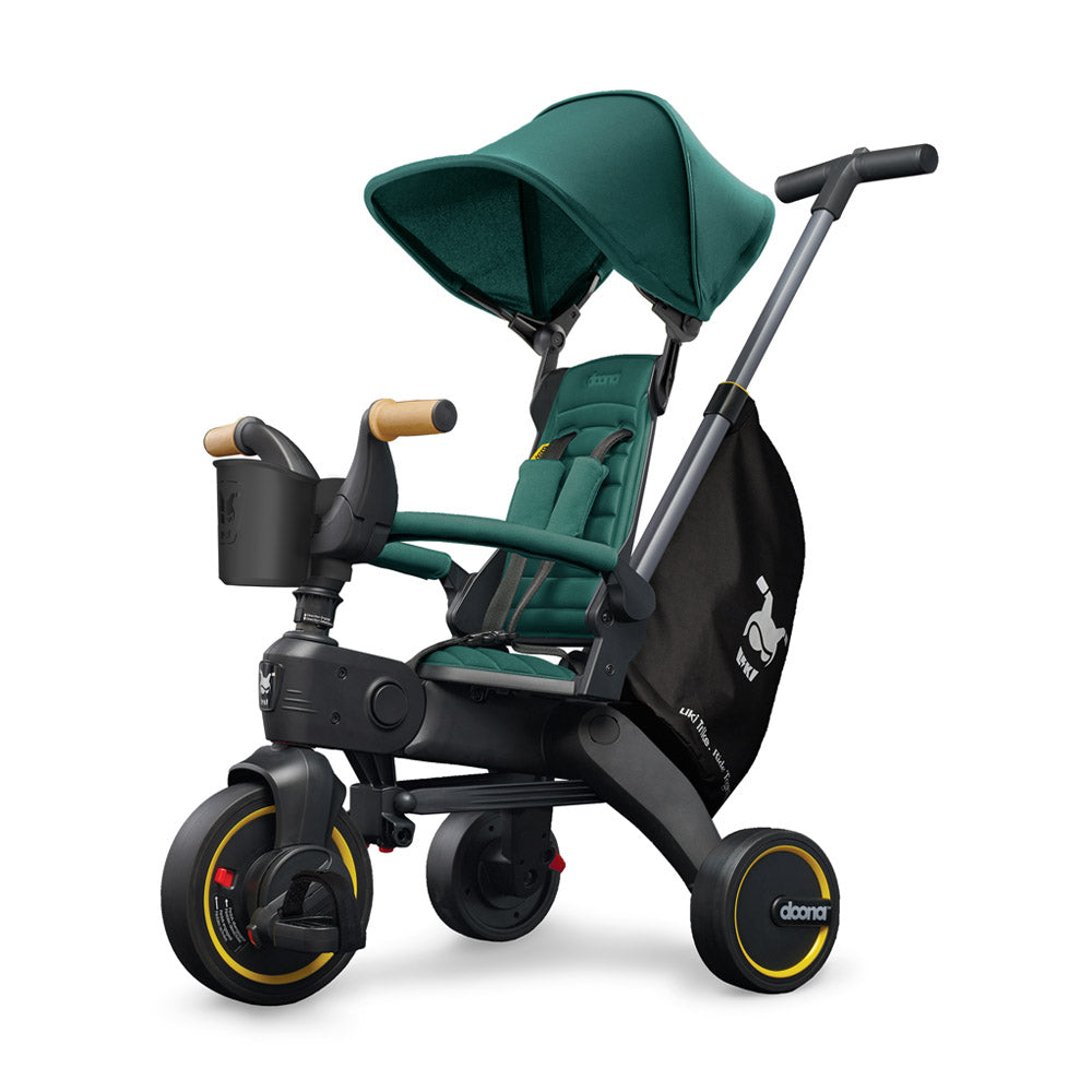 Doona S5 Liki Trike - Nitro Black / Racing Green