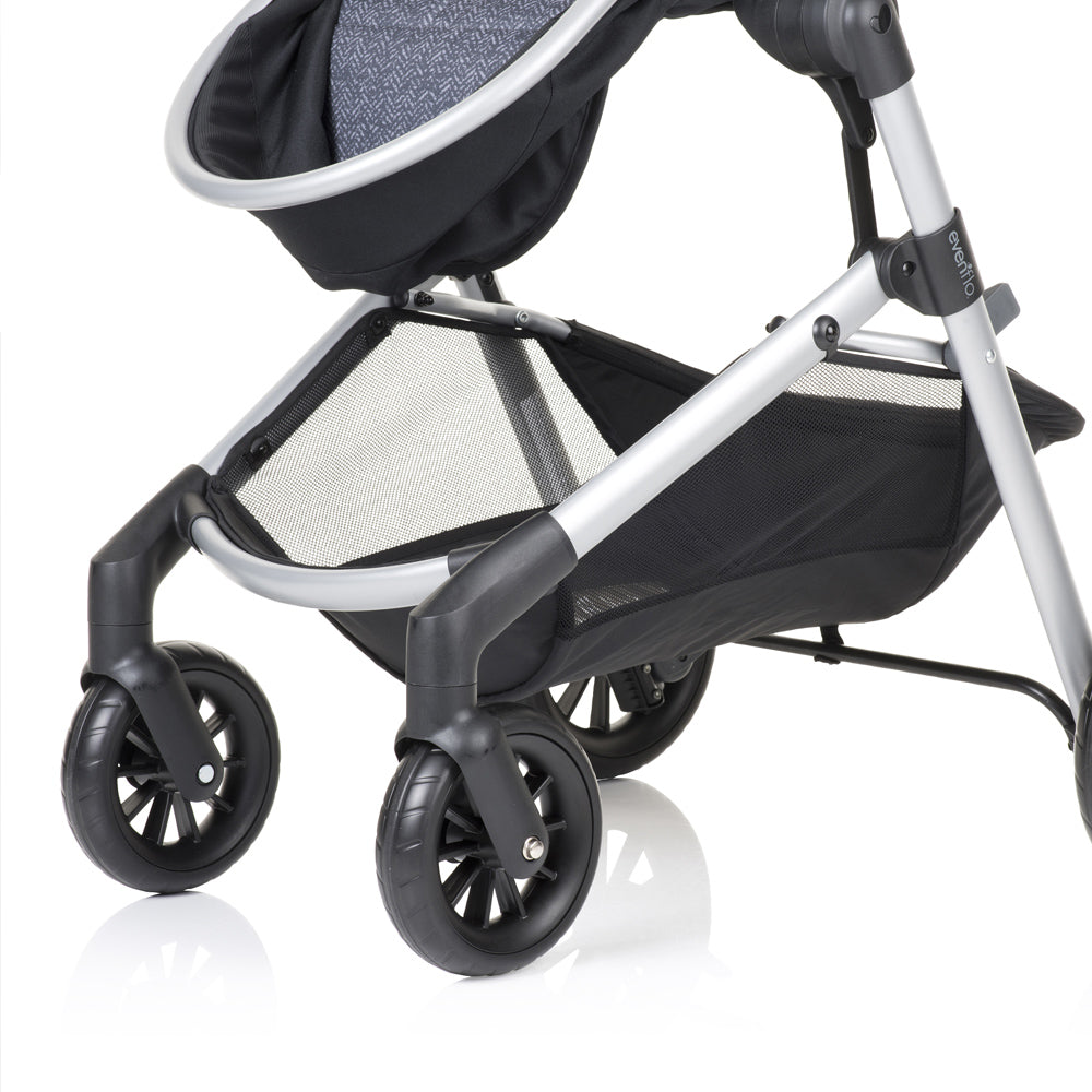 Evenflo Pivot Modular Travel System w/ Safemax Infant Car Seat - Salsa (Online Exclusive)