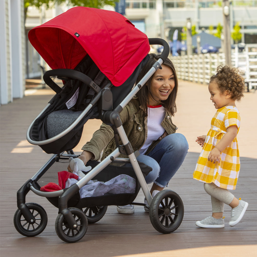 Evenflo Pivot Modular Travel System w/ Safemax Infant Car Seat - Salsa (Online Exclusive)