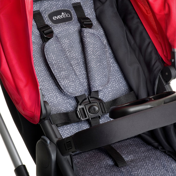 Evenflo Pivot Modular Travel System w/ Safemax Infant Car Seat - Salsa (Online Exclusive)