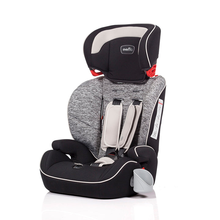 Evenflo Sutton 3-in-1 Booster Car Seat - Red / Blue / Beige / Grey