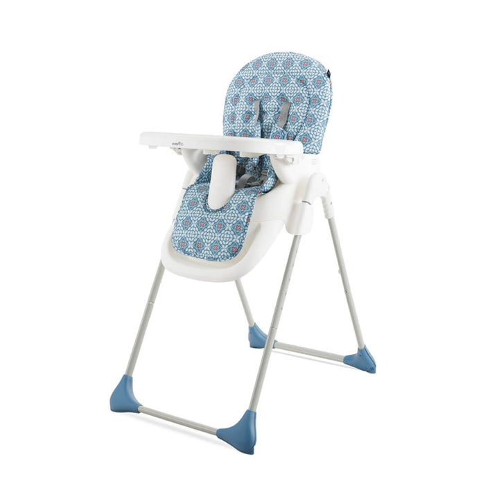 Evenflo Fava Full Function High Chair - Blue / Pink / Green / Grey