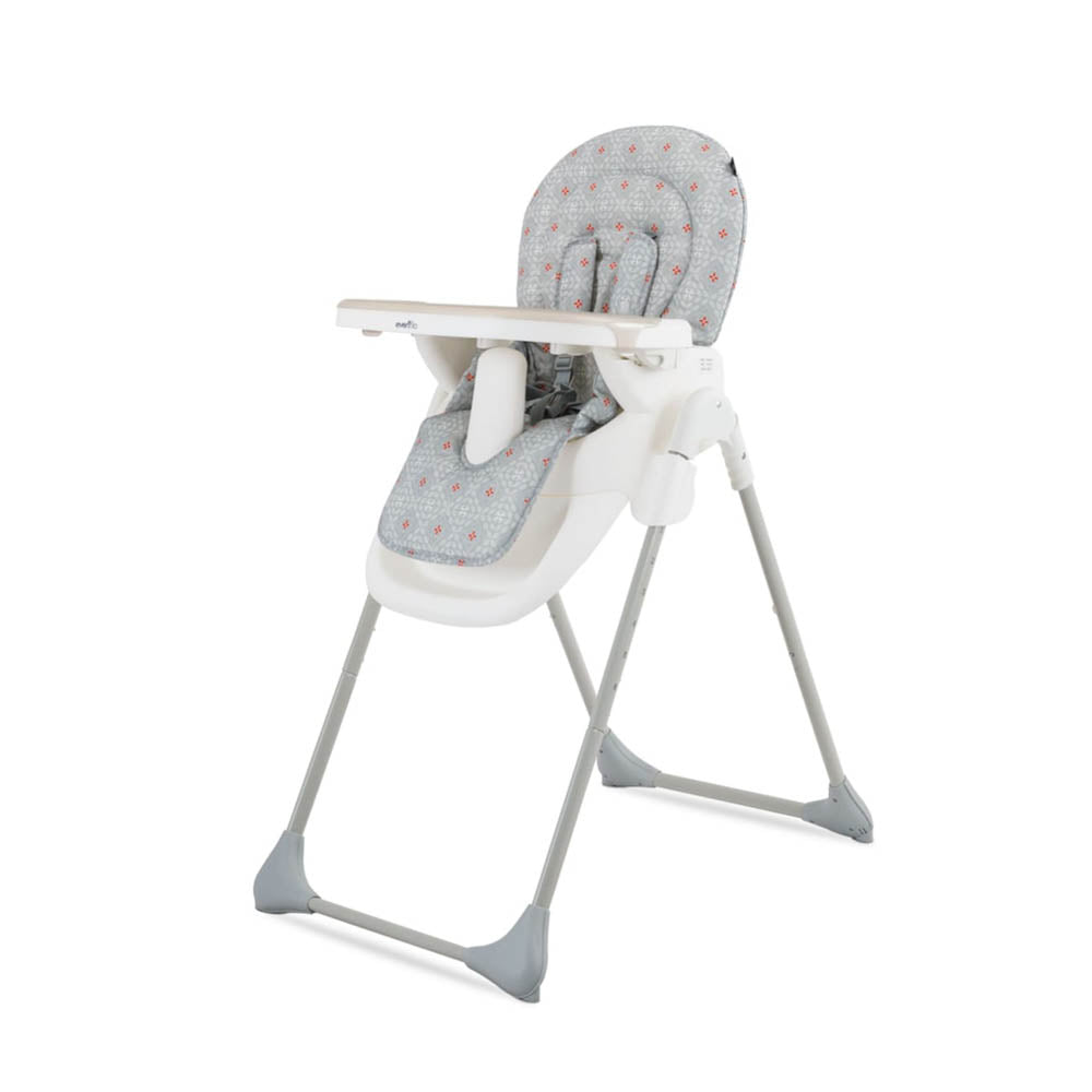 Evenflo Fava Full Function High Chair - Blue / Pink / Green / Grey