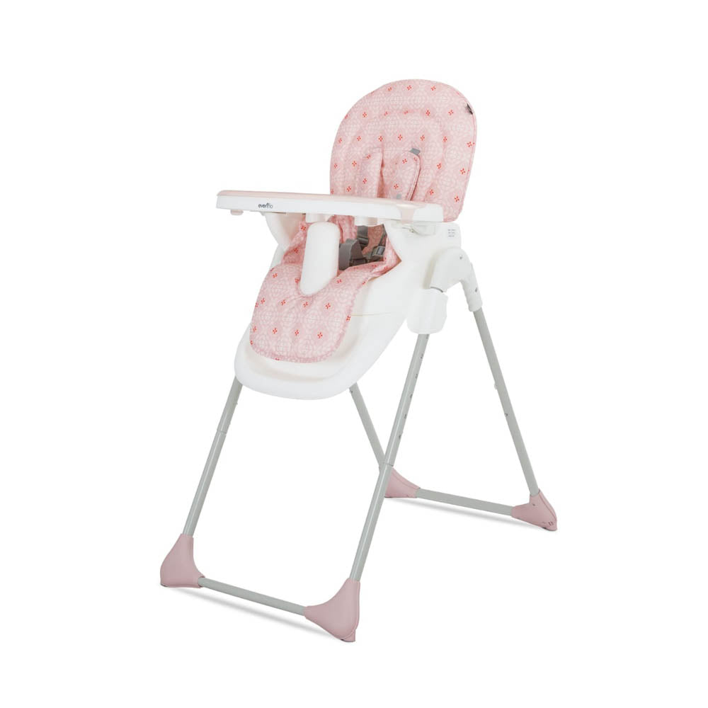 Evenflo Fava Full Function High Chair - Blue / Pink / Green / Grey