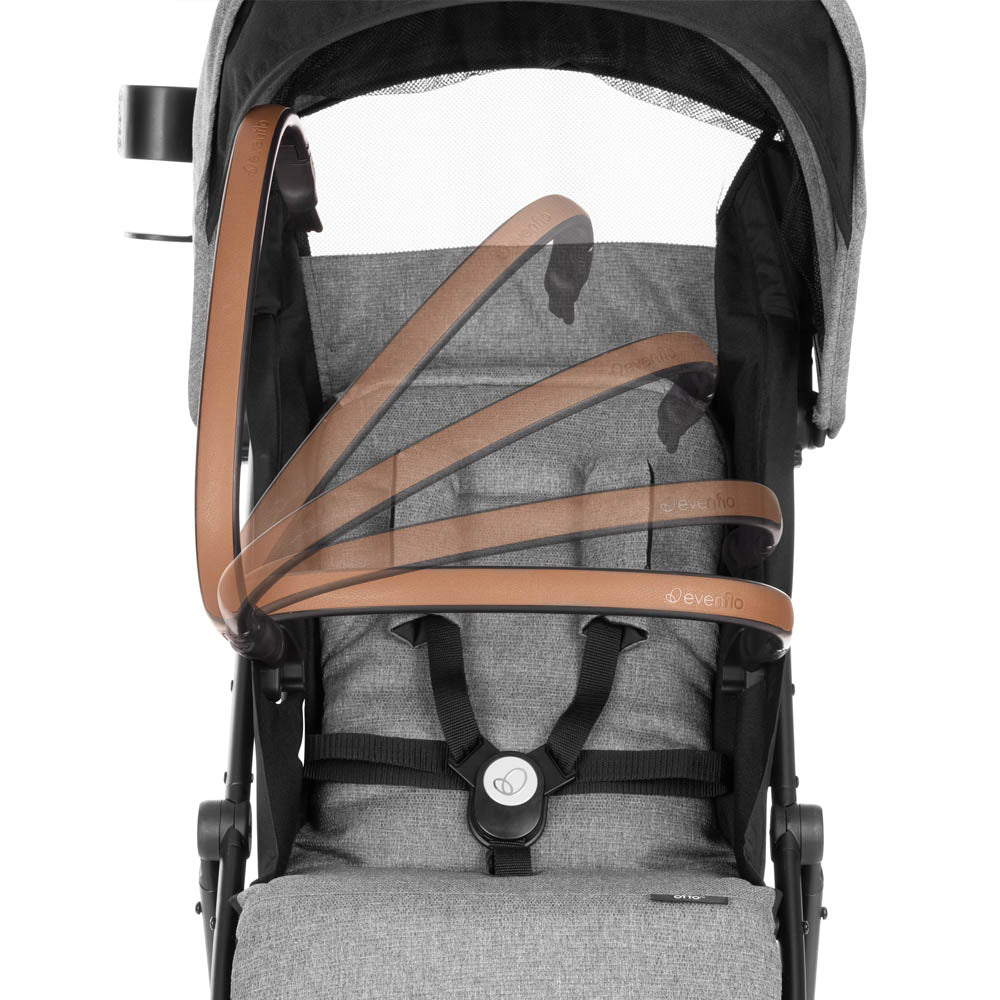 Evenflo Gold Otto Self-Folding Lightweight Travel Stroller - Moonstone Gray