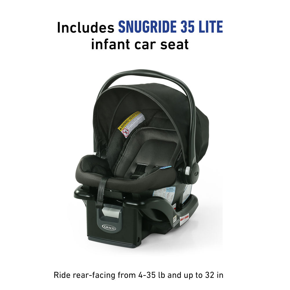 Graco® Modes™ Basix Travel System with SnugRide® 35 Lite Infant Car Seat - Mercer (Online Exclusive)