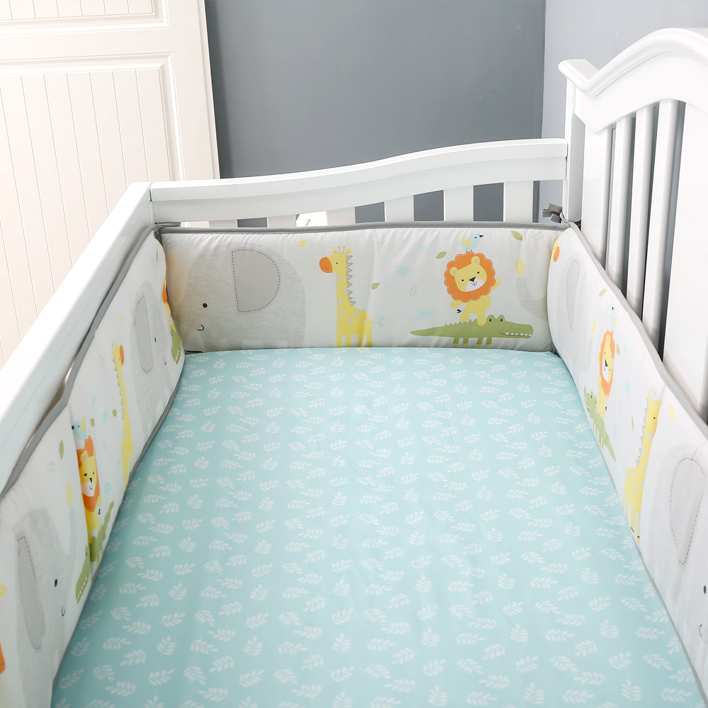 Happy Cot 100% Polyester Bedding Set - Jungle Summit (N18)