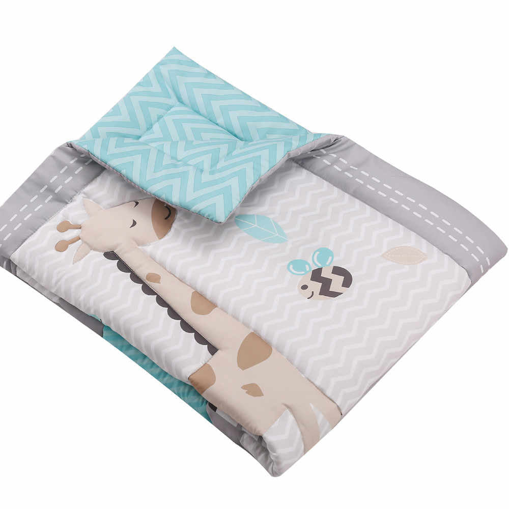Happy Cot 100% Polyester Bedding Set - Animal Tower (N19)