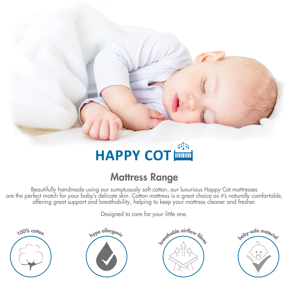 Cot mattress 130 x hot sale 60