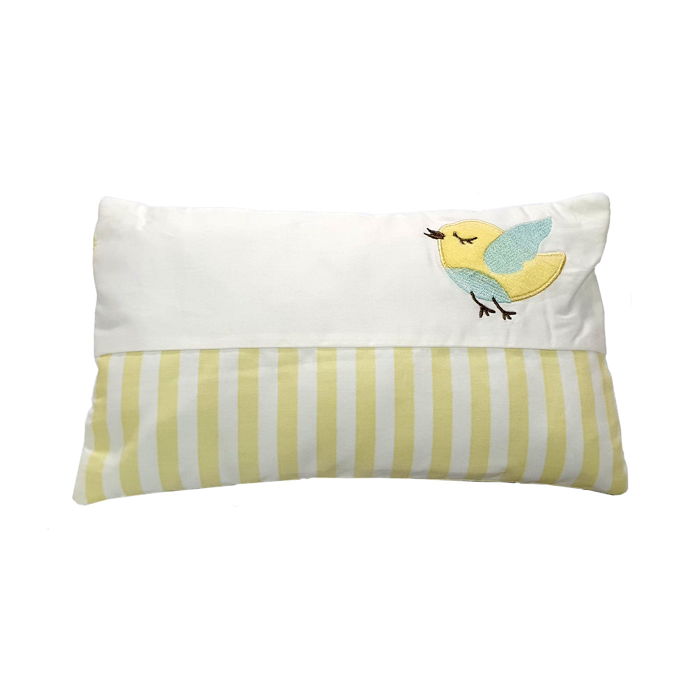 Happy Cot Happy Friends Baby Pillow & Bolster Set - Yellow / Blue