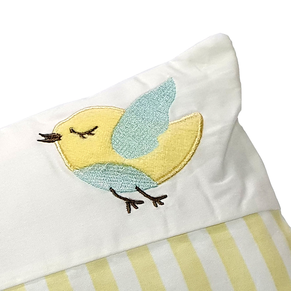 Happy Cot Happy Friends Baby Pillow - Yellow / Blue