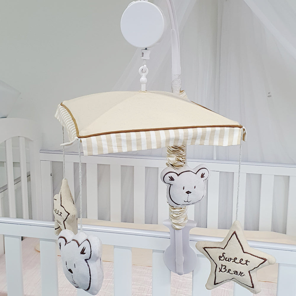 Happy Cot Musical Mobile - Sweet Bear