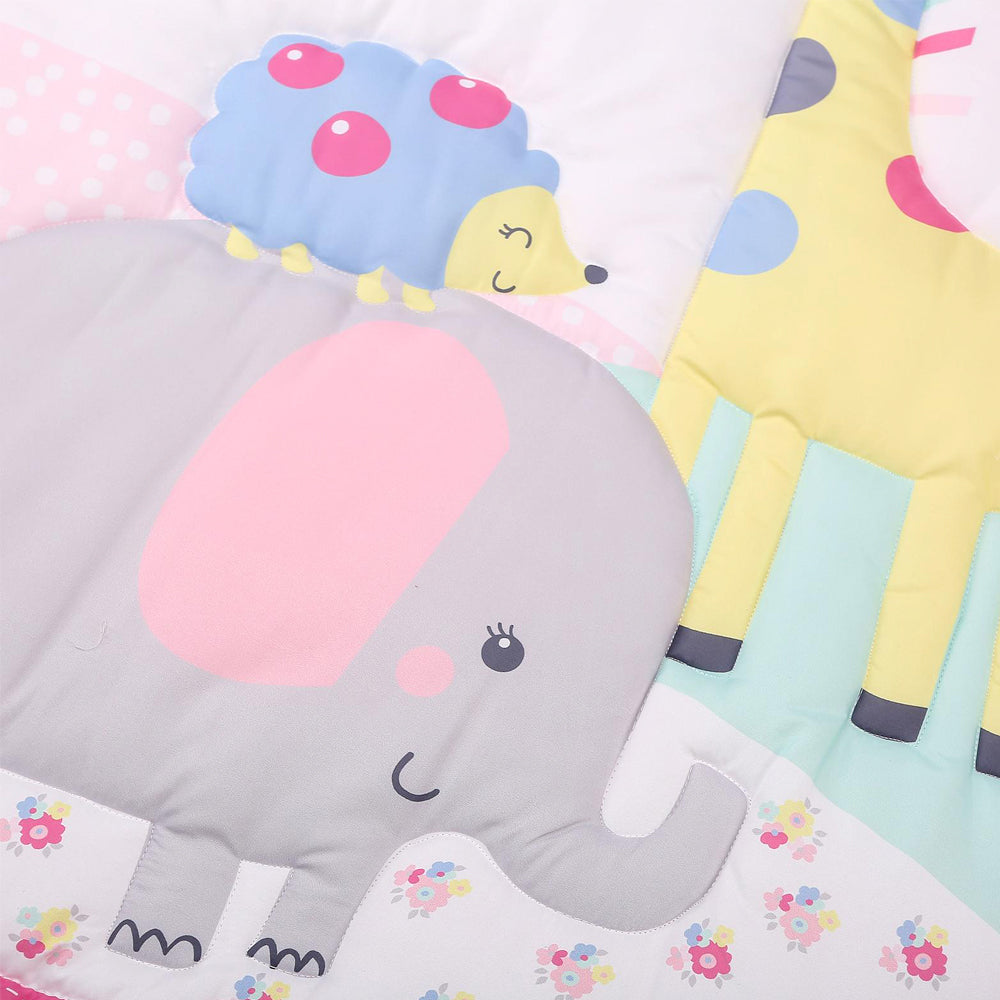 Happy Cot 100% Polyester Baby Comforter - Fun in the Moon (P17)