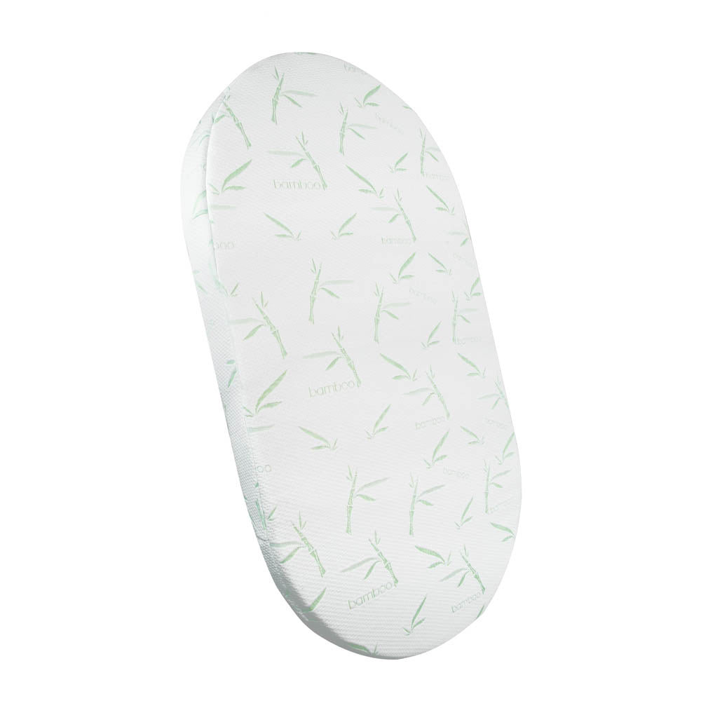 Happy Cot 4" Anti Dust Mite High Density Oval Foam Mattress - PREORDER ETA 2 WEEKS