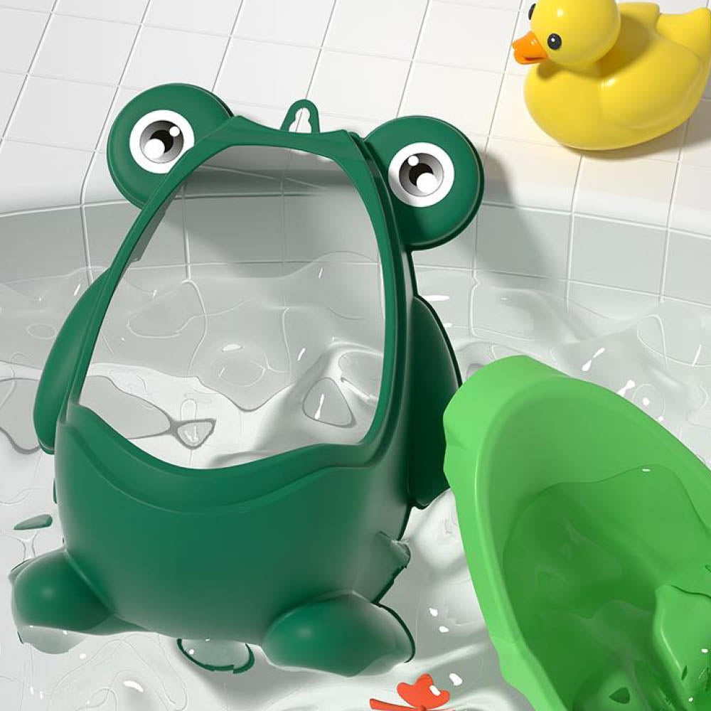 Frog urinal store for kids