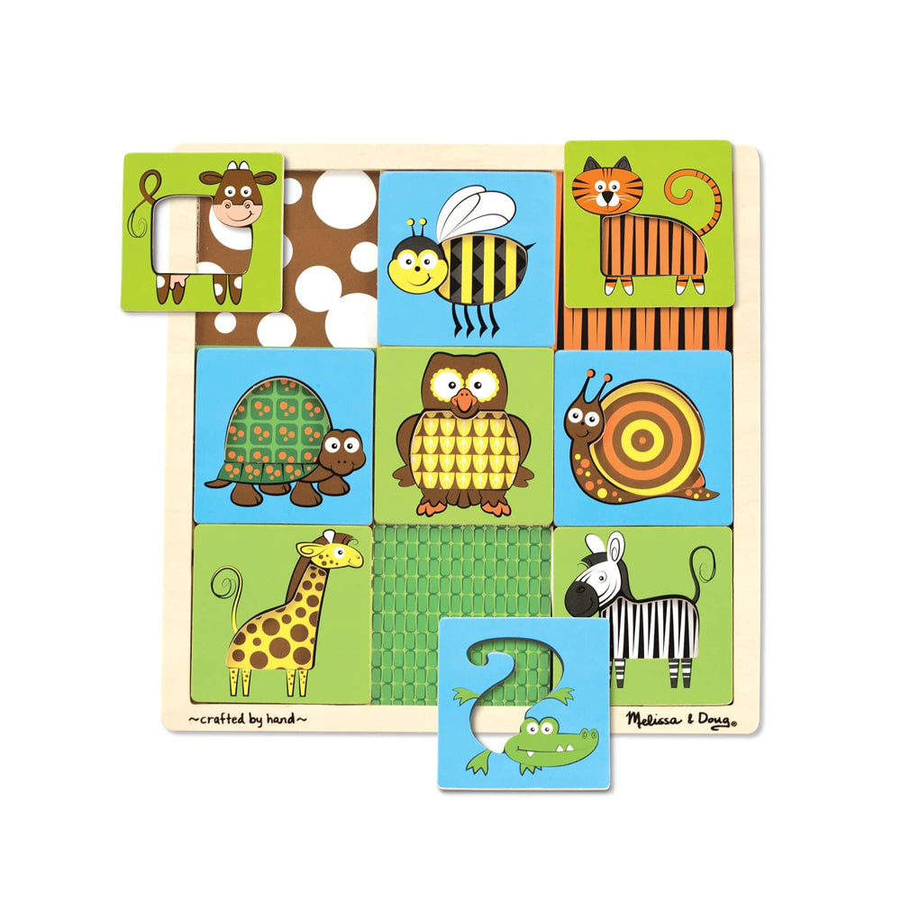 Melissa & Doug Peek-Through Puzzle - Animals