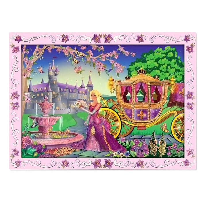 Melissa & Doug Peel & Press Sticker by Number - Fairytale Princess