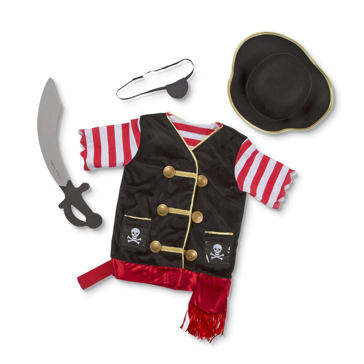 Melissa & Doug Pirate Role Play Costume Set